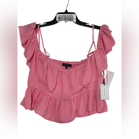 1. State Pink Ruffle Blouse - Picture 11 of 11